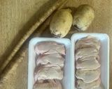 鶏の手羽先と根菜の塩麹焼き作り方1写真