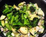 簡単！なすと小松菜の味噌中華あん作り方8写真
