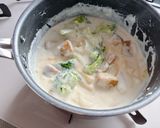 三枚肉入りホワイトグラタン作り方3写真