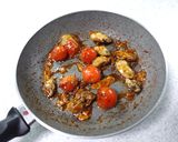 牡蛎とトマトのオイル漬け作り方3写真