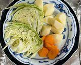蒸し野菜サラダ～みそマヨディップソース～作り方4写真