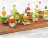 チキンと野菜の簡単ピンチョス♪作り方4写真