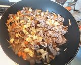麺つゆで簡単美味い牛ごぼう炊き込みごはん作り方15写真