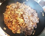 麺つゆで簡単美味い牛ごぼう炊き込みごはん作り方16写真