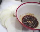 大根と豚肉の☆簡単チーズミルフィーユ蒸し作り方1写真