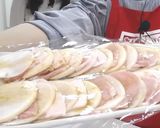 大根と豚肉の☆簡単チーズミルフィーユ蒸し作り方3写真