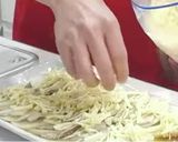 大根と豚肉の☆簡単チーズミルフィーユ蒸し作り方4写真