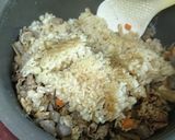 麺つゆで簡単美味い牛ごぼう炊き込みごはん作り方23写真