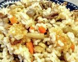 麺つゆで簡単美味い牛ごぼう炊き込みごはん作り方30写真