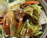 誰でも簡単包丁を使わない　すき焼き風作り方3写真