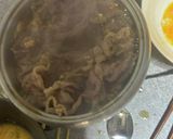 誰でも簡単包丁を使わない　すき焼き風作り方6写真