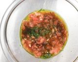 トマトと大葉の爽やかソース作り方3写真