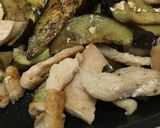 大人のカレー/茄子と鶏胸肉/キャベツ添え作り方8写真