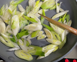 厚揚げとネギの味噌炒め作り方3写真
