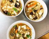 肉無豆腐簡単きな粉甘辛焼き肉味野菜炒め作り方16写真