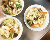 肉無豆腐簡単コク旨すき焼き風煮味野菜炒め作り方16写真