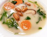 落花生のミルク味噌スープ〜薬膳アレンジ作り方6写真