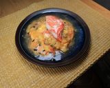 海鮮(アサリ・カニ玉）京風塩だれ天津飯作り方11写真