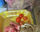 簡単！舞茸と牛肉のオイスターソース炒め作り方1写真