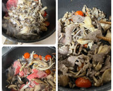 簡単！舞茸と牛肉のオイスターソース炒め作り方3写真