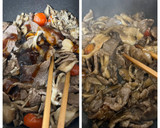 簡単！舞茸と牛肉のオイスターソース炒め作り方4写真