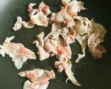 白菜たっぷりレンコン入り焼きうどん作り方1写真
