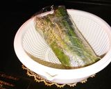 春菊とキムチ和え作り方1写真