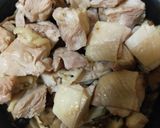 キノコと鶏の炊き込みご飯作り方3写真