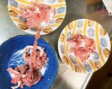 レンジ簡単きな粉生姜オイトマト味甘酢酢豚作り方3写真