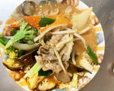 レンジ簡単きな粉生姜オイトマト味甘酢酢豚作り方14写真