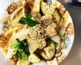 レンジきな粉コク旨オイスター味甘酢酢豚作り方17写真