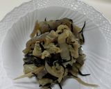 白菜こんにゃくごぼうひじき煮作り方7写真