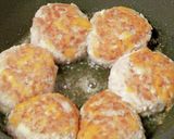 卵なし☆前日に☆チーズつくね弁当☆ひき肉作り方3写真