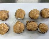大豆入りしいたけの肉詰め【松山高校】作り方3写真