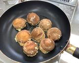 大豆入りしいたけの肉詰め【松山高校】作り方4写真