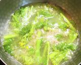 ツナ缶と菜の花の卵入り味噌汁作り方5写真