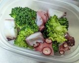 ブロッコリーとタコのダシ漬け作り方3写真