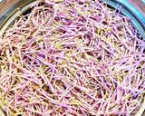 還元農法の食用菊で美味しい酢の物作り方2写真