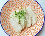レンジでラクうま鶏ハム作り方5写真