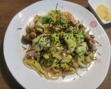 【めんつゆで簡単！】キノコの和風パスタ☆作り方4写真
