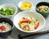 厚揚げと野菜の炒め物【入院食⑯昼/主菜】作り方10写真