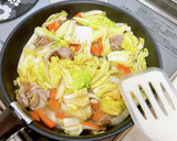 白菜とにんじんと豚バラの中華とろみ炒め作り方8写真