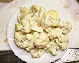 麻婆カリフラワー作り方1写真