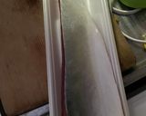 魚の皮刺身作り方1写真