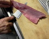 魚の皮刺身作り方3写真