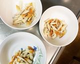 肉無チクワコク旨トマトクリーム味野菜炒め作り方2写真