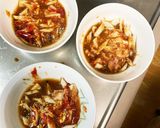 肉無チクワコク旨トマトクリーム味野菜炒め作り方9写真