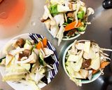 肉無チクワコク旨トマトクリーム味野菜炒め作り方11写真