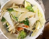 肉無チクワコク旨トマトクリーム味野菜炒め作り方12写真