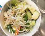 肉無チクワ簡単クリームスペアリブ味野菜炒作り方12写真